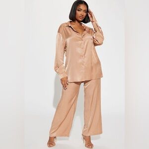 Brand New Never Worn - Satin set for parties or date night. Bundle & save :)